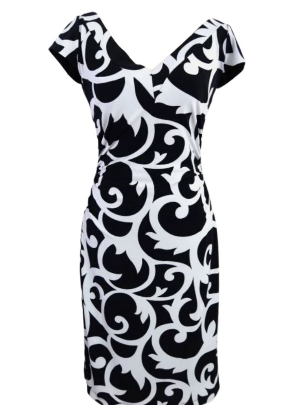 WHBM  Double V Neck Dress Size 0